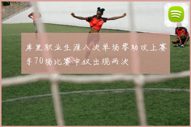 库里职业生涯八次单场零助攻上赛季70场比赛中仅出现两次